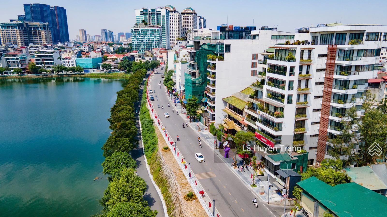 Chủ tặng 9 tỷ - cần bán gấp - mặt phố vip xuân diệu hồ tây - vị trí kim cương -dòng tiền-60m2-37tỷ
