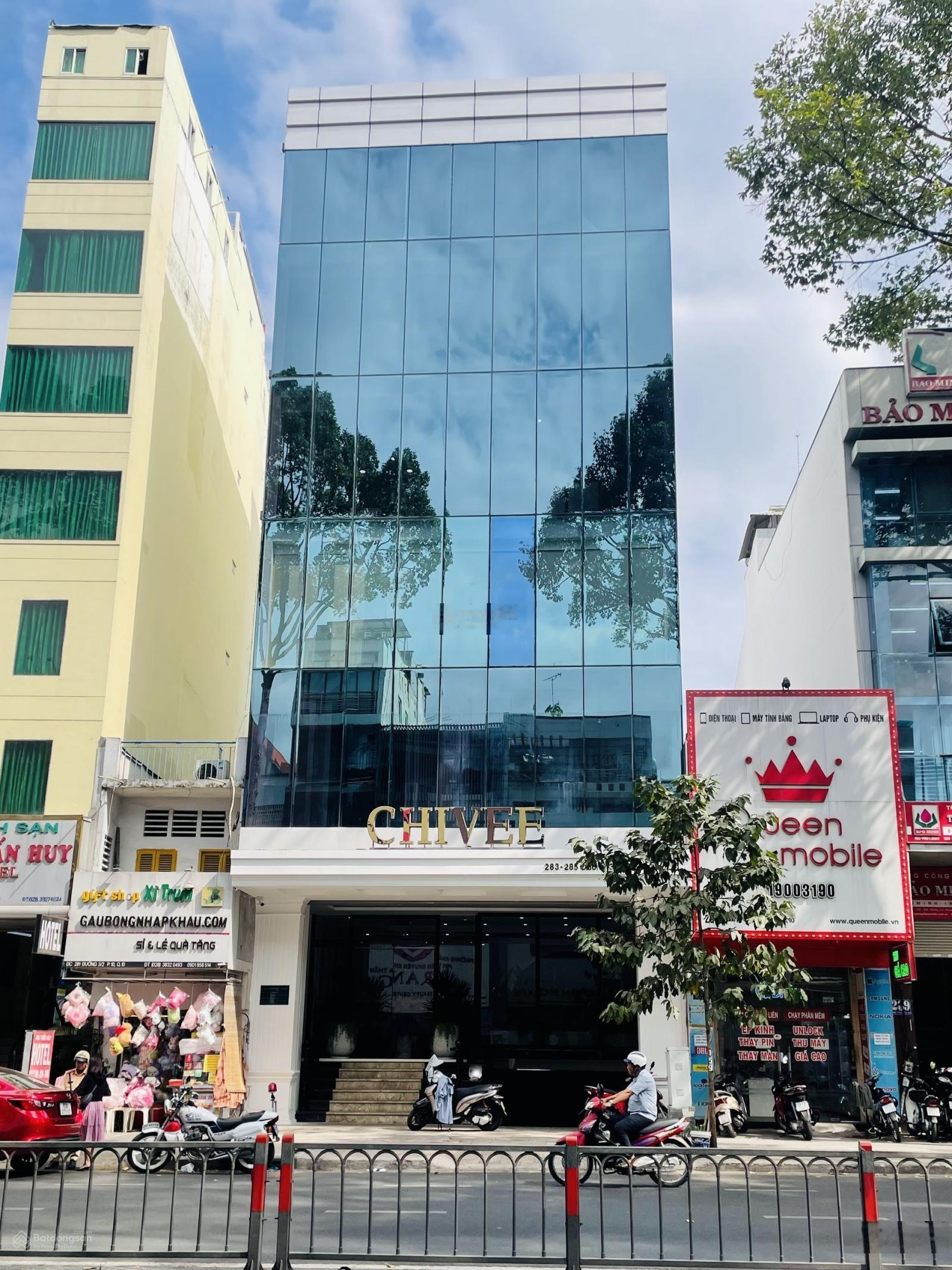 Bán Tòa Nhà Mặt Tiền Ngay Bạch Đằng Bình Thanh ( 7,5 x 35m) 8 Tầng -HĐT: 220 triệu - Giá 60 Tỷ