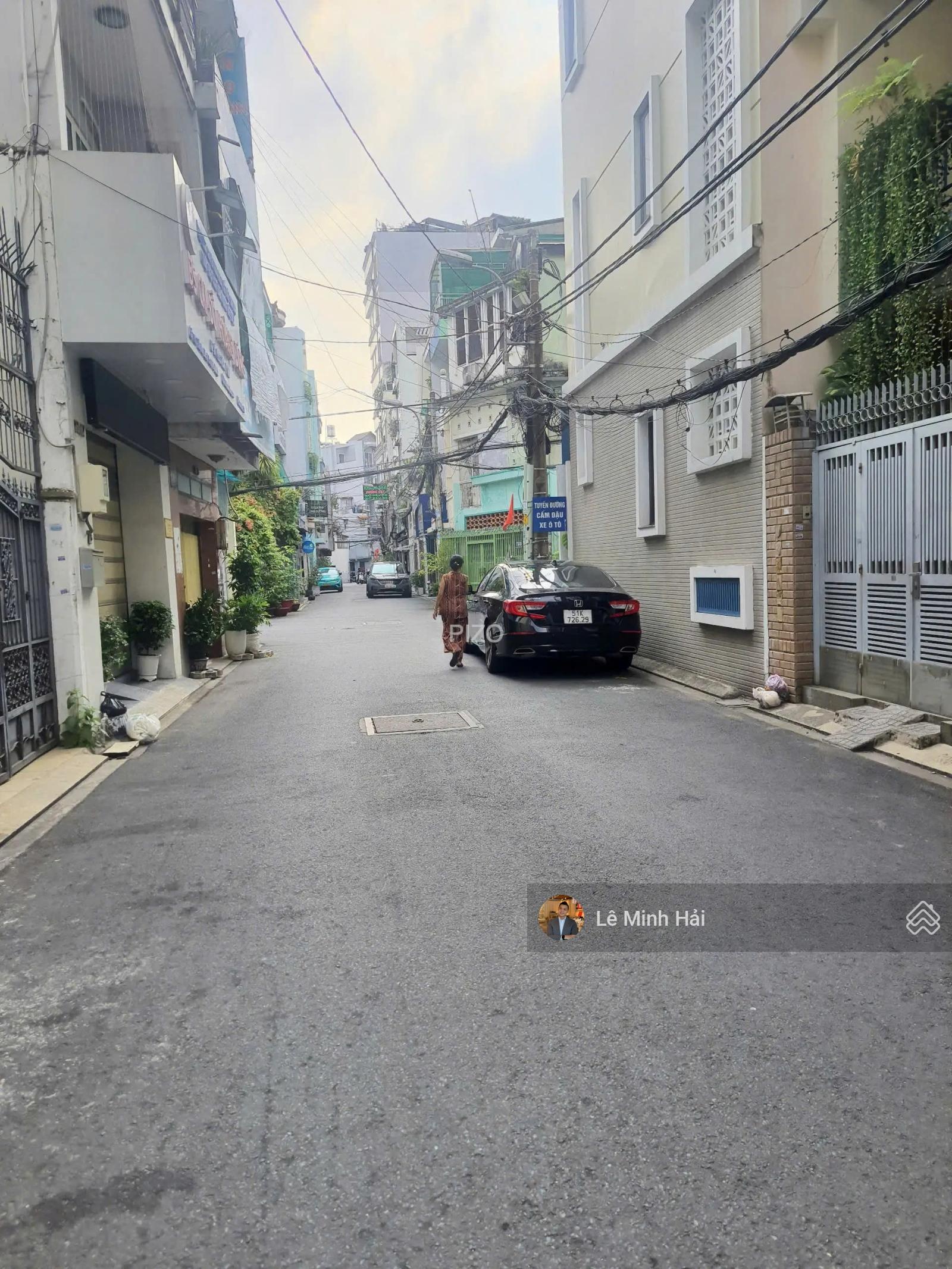 Hiếm Nhà Bán -Hẻm Đẹp Trần Huy Liệu. P15. Phú Nhuận - 3 Tầng ( 4 x 17m ) - HĐT : 45 Triệu - 14,9 Tỷ