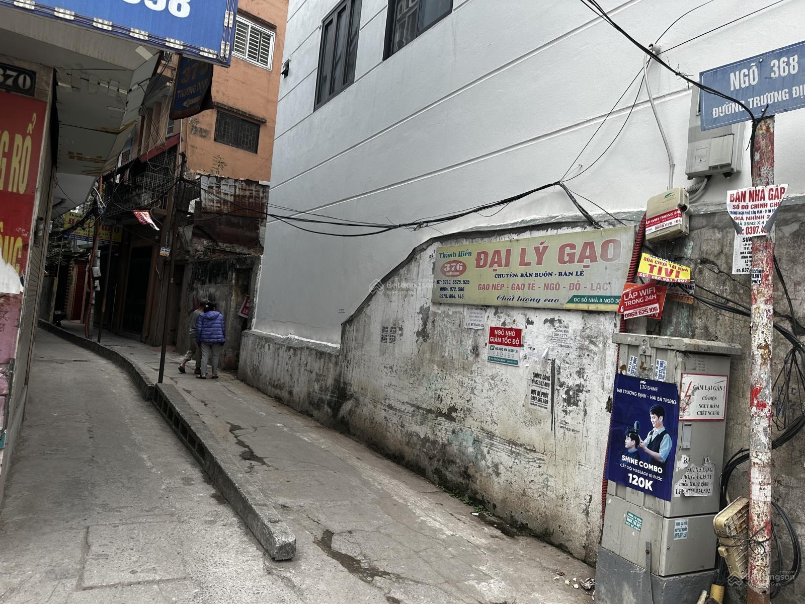 Mặt đường Trương Định, sau đúng 1 nhà, vị trí không thể đẹp hơn