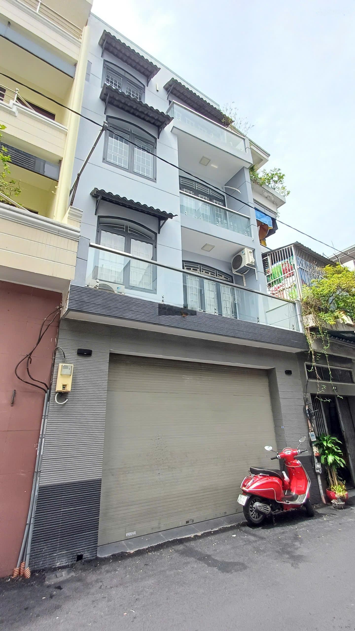 HẺM 8M - Khu VIP Bàu Cát - 4 TẦNG, 5X19 - Cho thuê 35tr/tháng