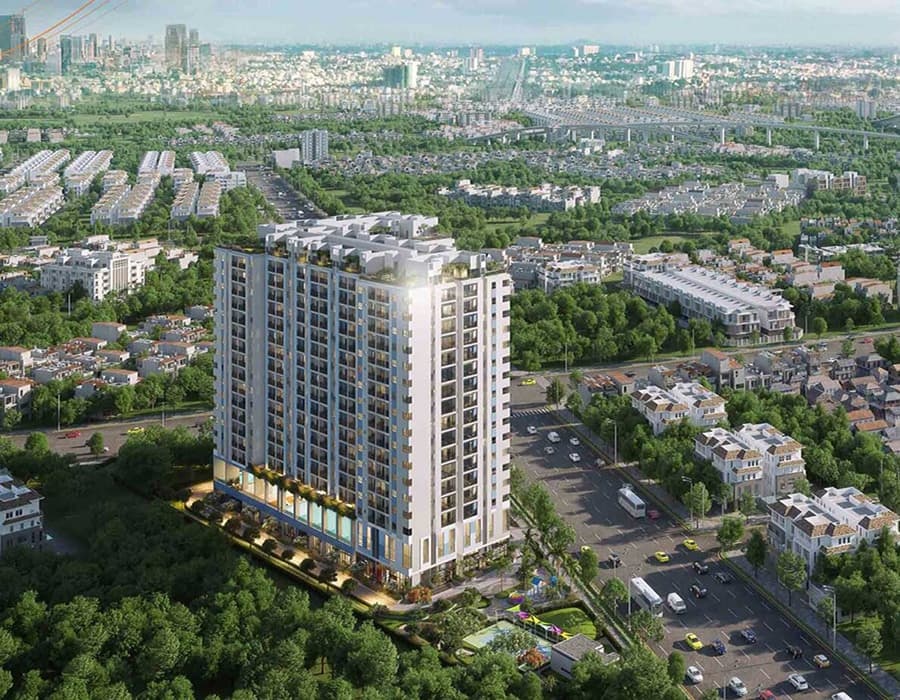 Căn hộ 79,8m2 3PN, ký hợp đồng trực tiếp CĐT, giá từ 60tr/m2, quanh khu vực Long Biên