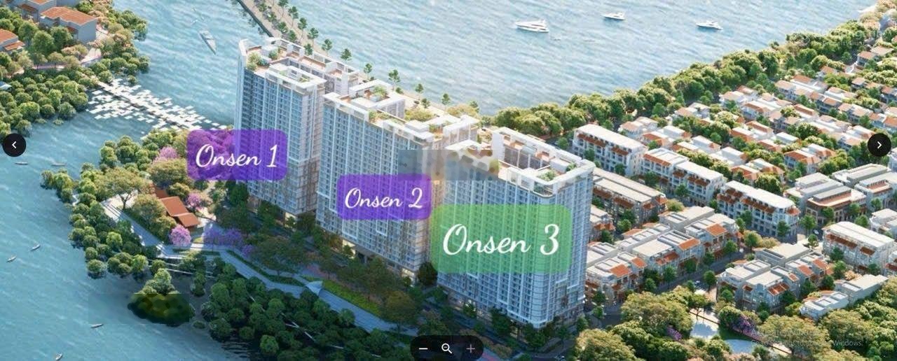 Căn 1PN + tầng 22 mã căn O22222 toà The Onsen 2 - Charmora City Sun Nha Trang giá gốc CĐT Sun Grou