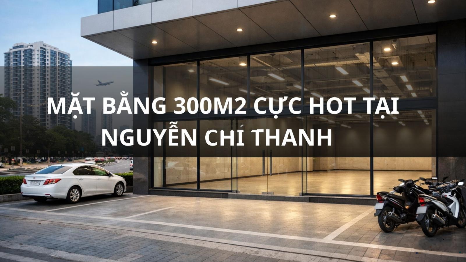 Cho thuê mặt bằng kinh doanh Võ Chí Công - Tầng 1 Diện tích 300m2