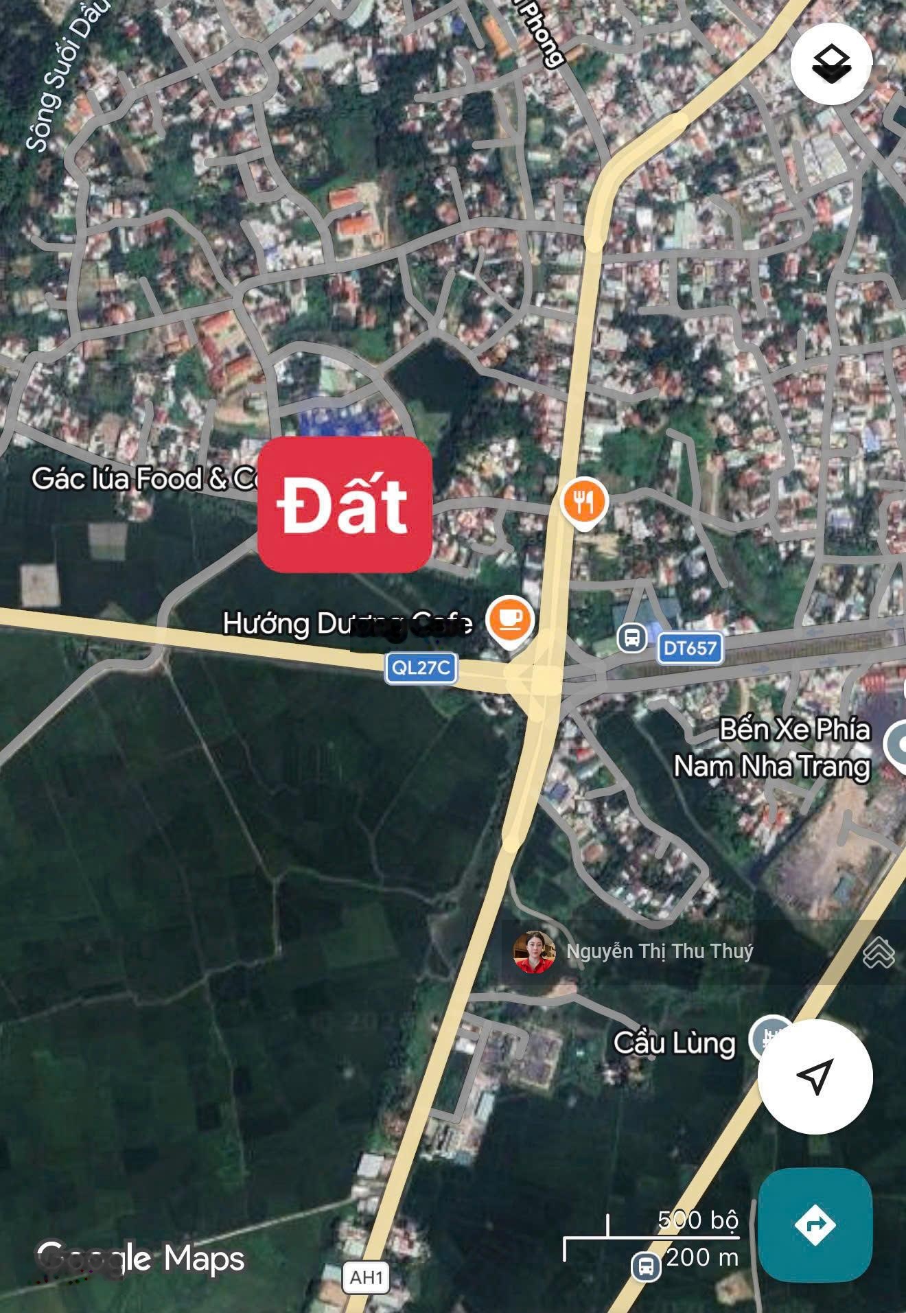 Bán mặt tiền nhựa kinh doanh ngay ngã tư QL1A - Võ Nguyên Giáp - Đối diện quán Cafe Gác Lúa