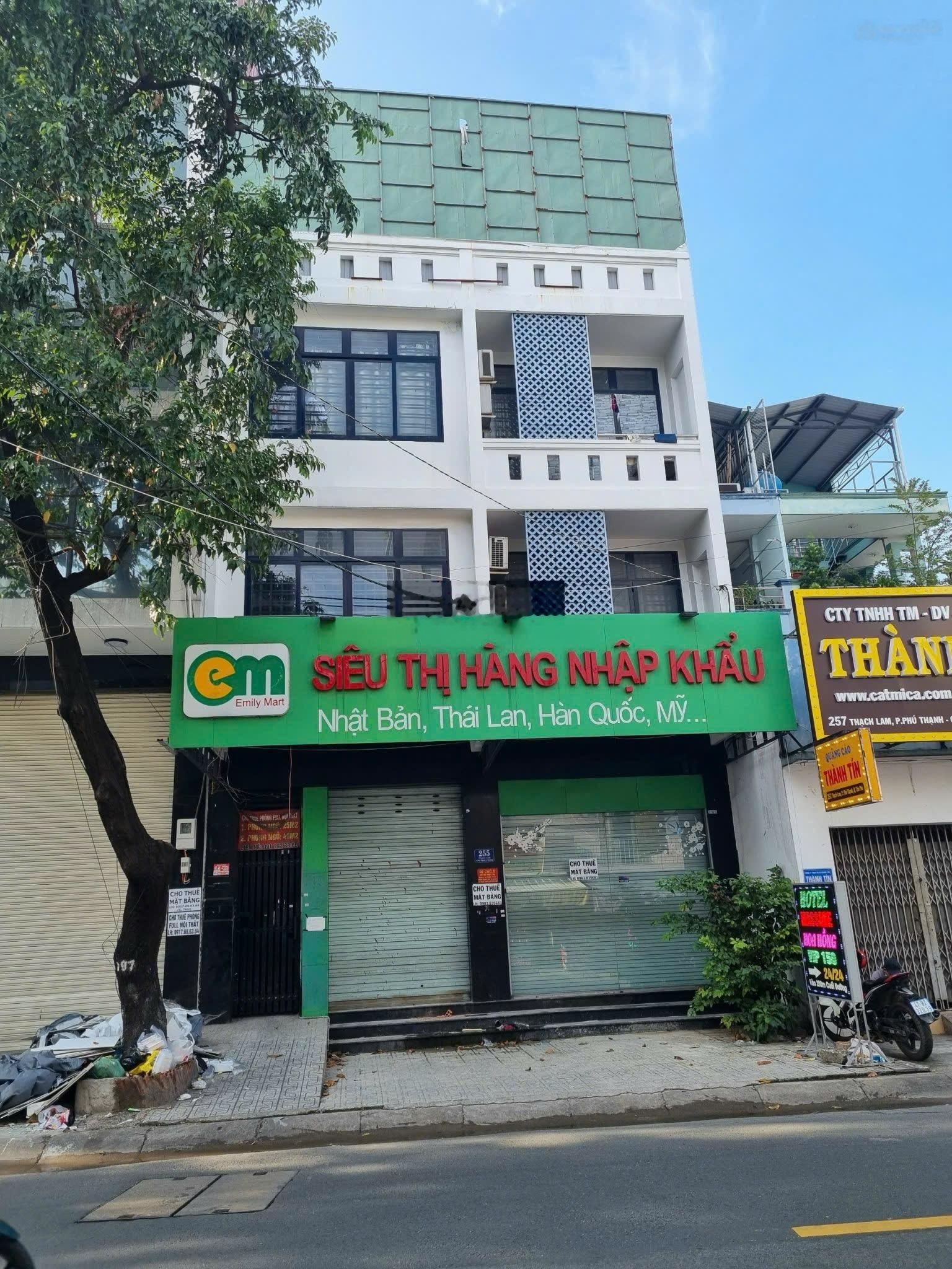 Bán mặt tiền Thạch Lam, Tân Phú, Dt 8x23m (Cn 180m2) 4 Tầng - 25 Tỷ, Phù hợp cải tạo CHDV-Văn Phòng