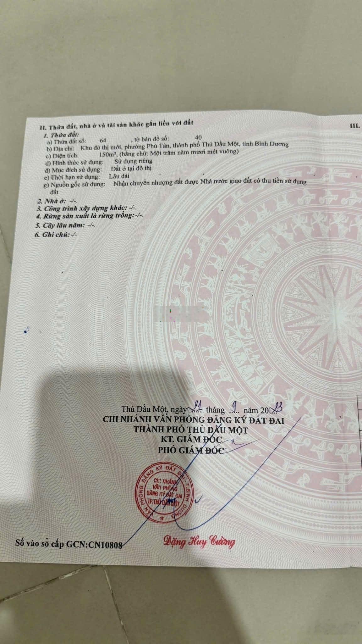 Hàng hiếm đất đường DB7B khu đô thị mới Phú Tân, 5x30 thổ cư 100% giá cực tốt chỉ 3,5 tỷ chốt