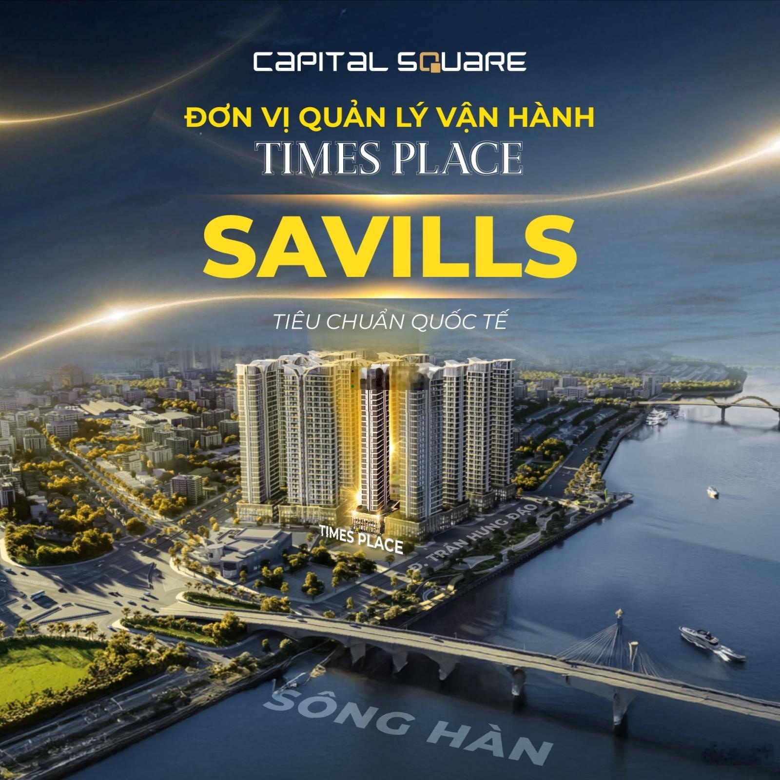 Ngoại giao căn 2pn trực diện sông hàn đà nẵng tại capital square - chiết khấu đến 16% trong tháng 4
