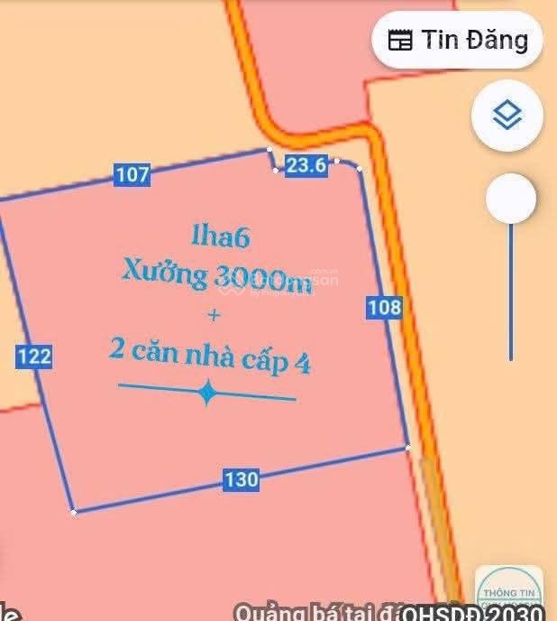 Bán Kho, nhà xưởng 28 tỷ, 16000 m2 tại Xã Phước Hòa, Huyện Phú Giáo, Bình Dương chỉ với uy tín