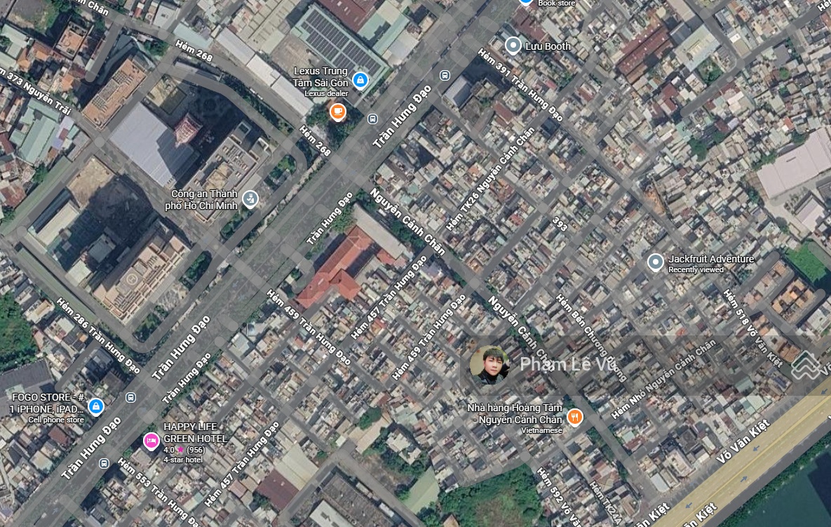 Bán nhanh căn góc ngang lớn 9m HXH Trần Hưng Đạo, Q1. 81m2. 3 tầng. 19 tỷ TL