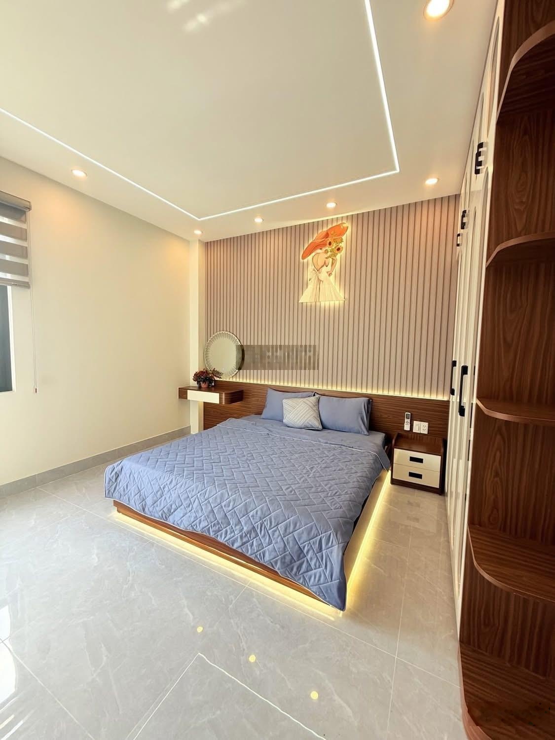 Nhà 5 tầng full nội thất cao cấp - ô tô ngủ sân nhà - đường ta 13, thới an, quận 12