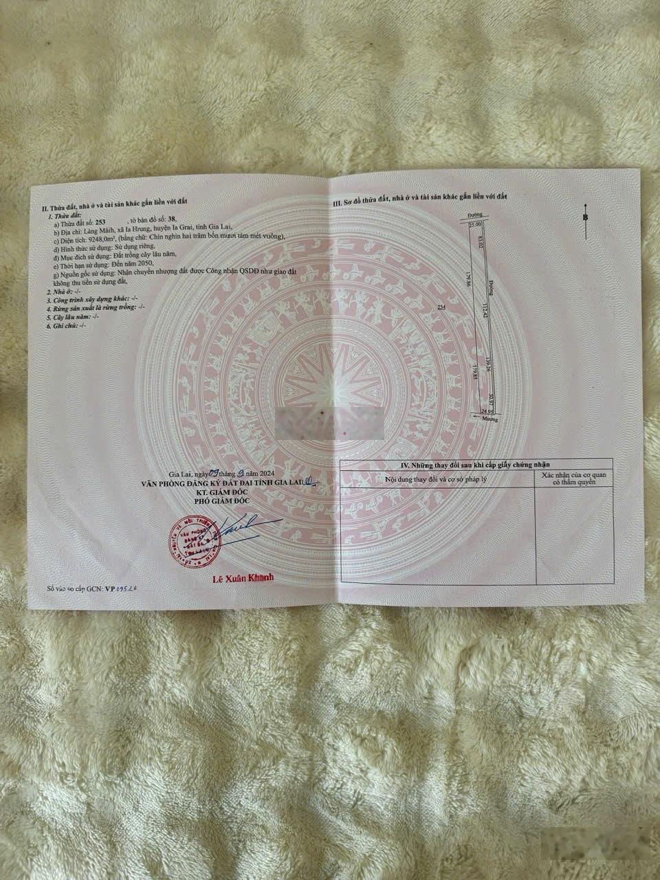 Đất vườn đẹp kèm nhà vườn cà phê, 700 cây sầu riêng mon thong 3 năm