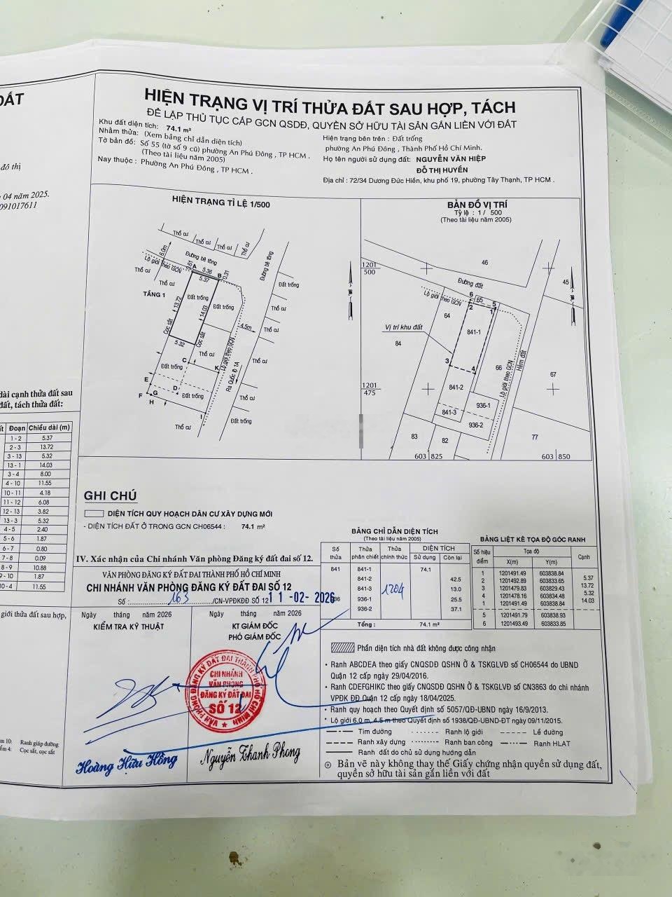 Tôi chính chủ cần bán lô đất mặt tiền đường nhựa thông An Phú Đông 25