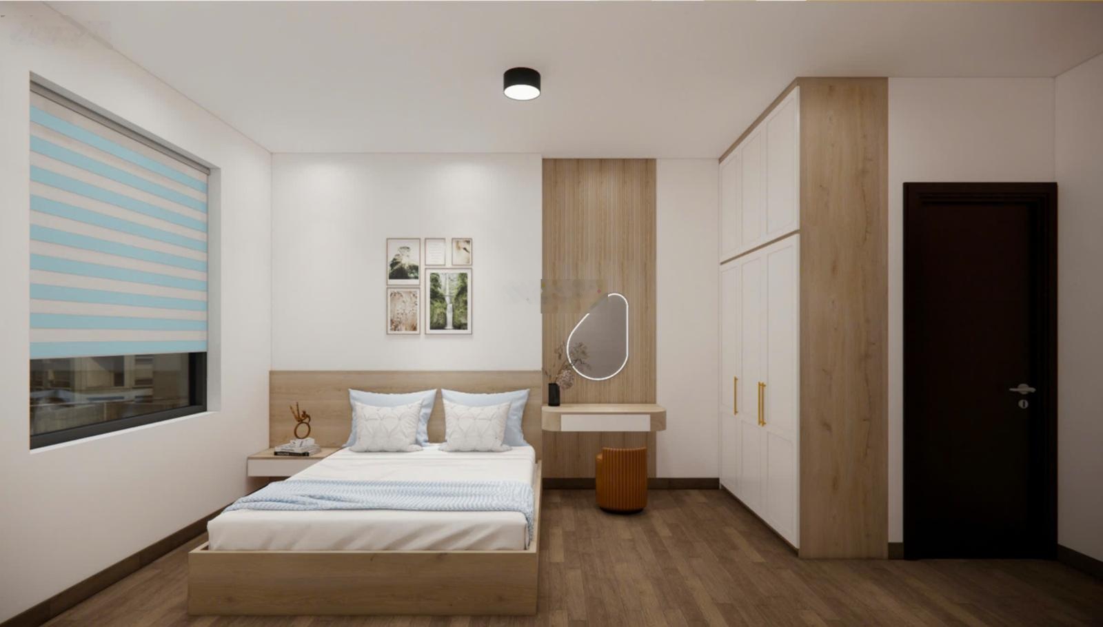 Cho thuê căn hộ 2 phòng ngủ 2WC căn góc tầng cao, không gian thoáng mát