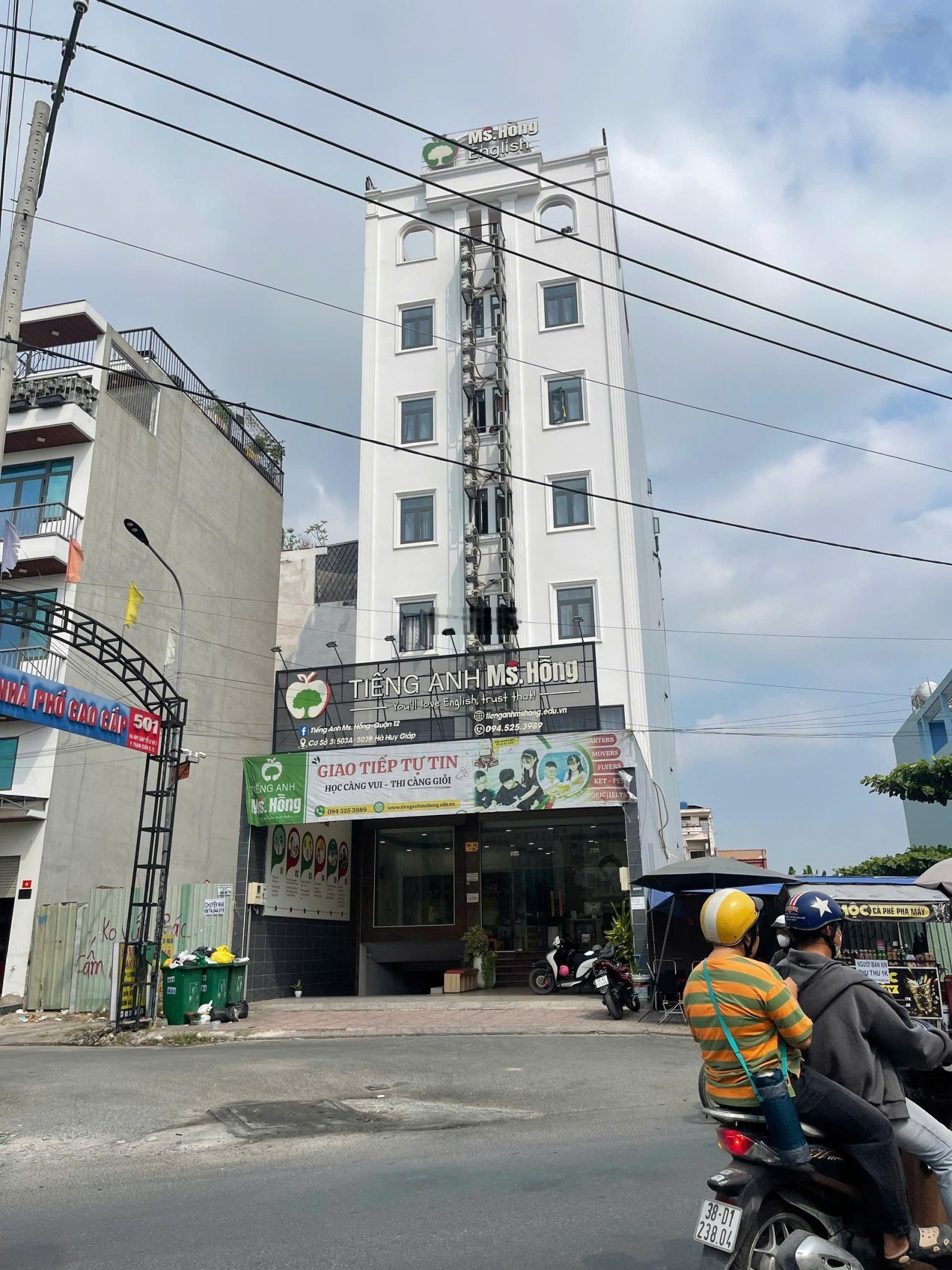 Tòa Nhà Giảm 3 Tỷ | CHDV 503 Hà Huy Giáp Q12 | 8m x 42m = 334m² | Giá 62 Tỷ | Thuê 240 Tr