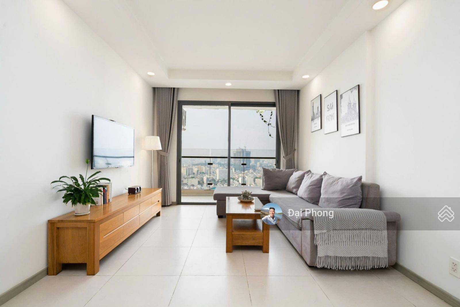 Cho thuê căn góc chung cư bmc quận 1 - 3pn 2wc 100m2 giá 15tr - nội thất đầy đủ - view pháo bông