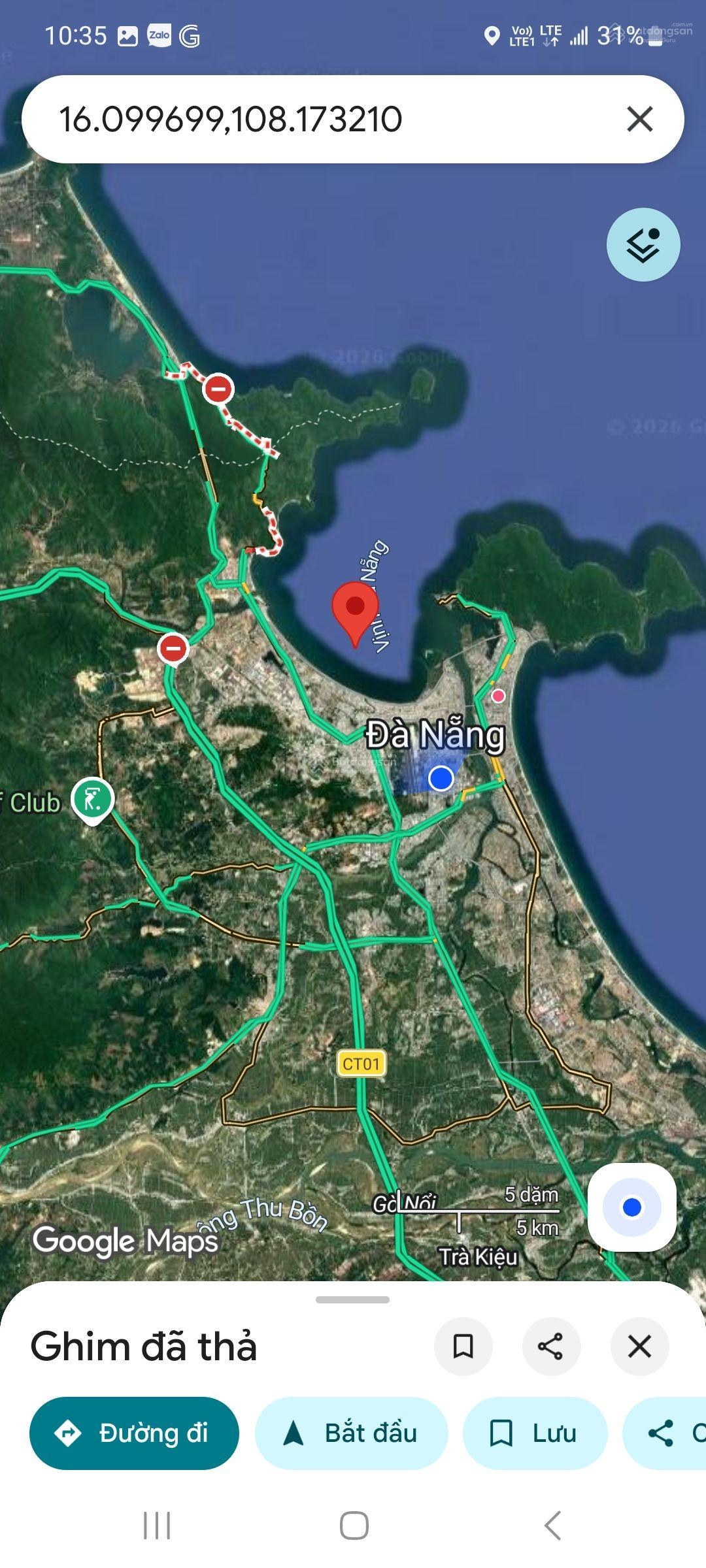 Lô đất view biển nguyễn tất thành siêu phẩm mt 75m