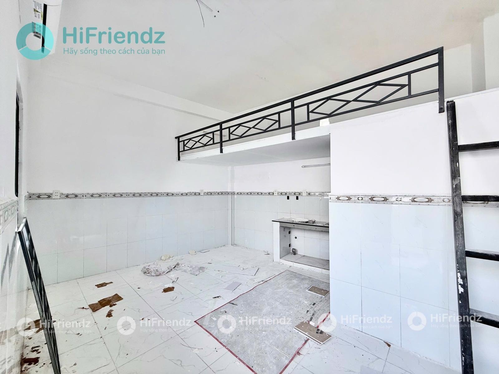 Cho thuê dãy phòng gác mới xây - diện tích 30m2 - full nội thất - ngay CV Gia Định