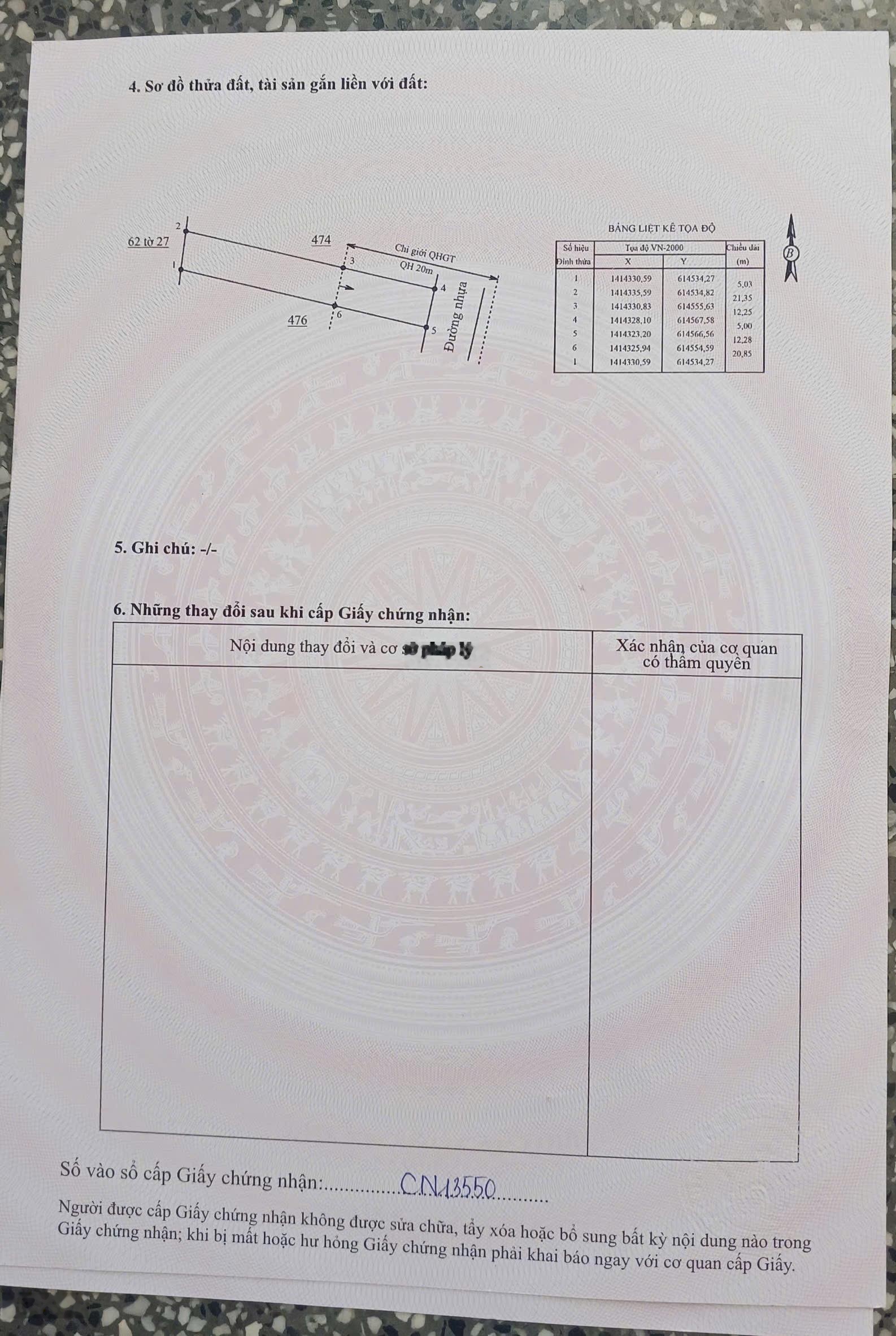 Bán Đất tại Thôn Tân Phước Trung Tu Bông Khánh Hoà, 15 triệu/m2 166.8 m2