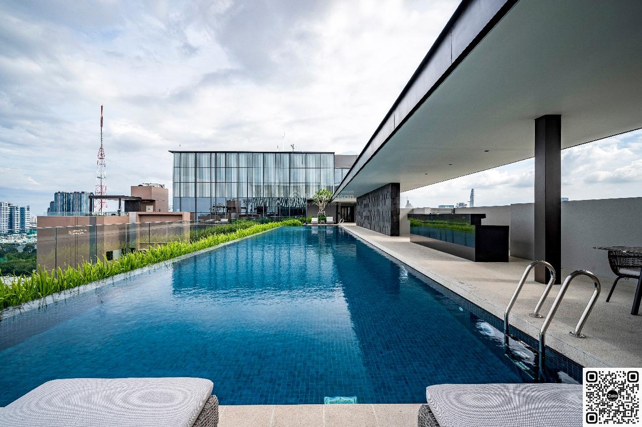Cho thuê căn hộ The Marq 49m2 phòng ngủ Master lớn, 35 triệu, view đẹp, tiện ích đỉnh