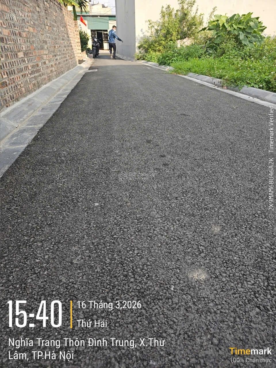 Bán 64.1m2 đất Đình Trung, Xuân Nộn, ngõ 3m thông, ô tô vào tận nơi