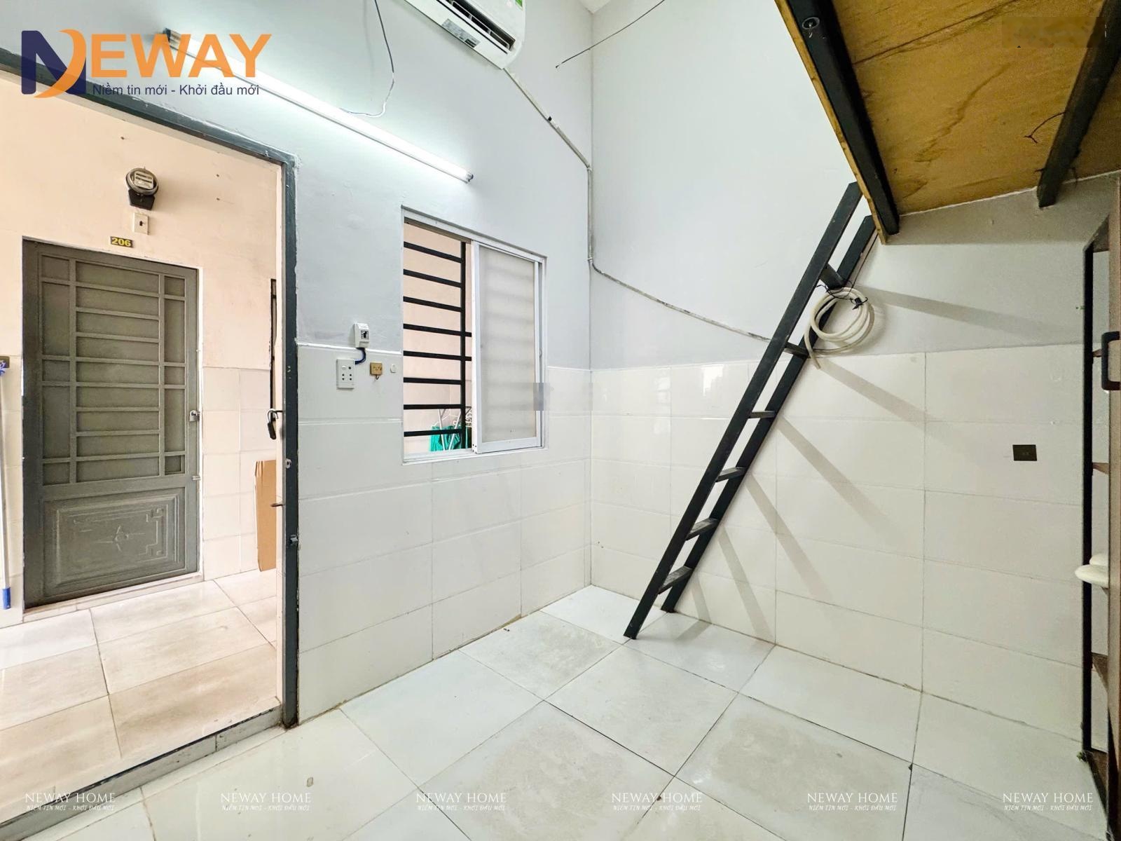 Cho thuê phòng gác 2m ngay tân bình - máy lạnh - mới xây gần cộng hoà trường chinh