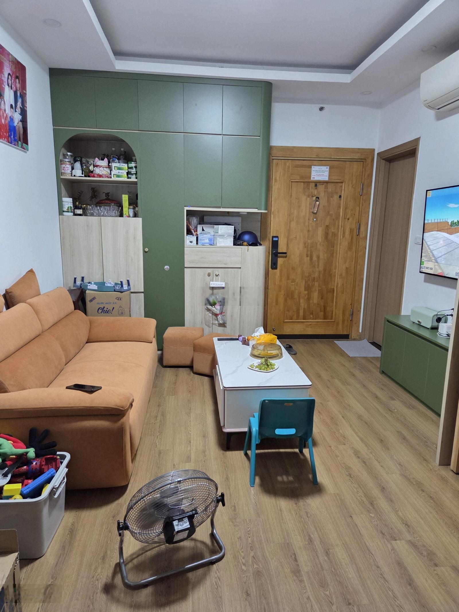 Chung cư 2 ngủ 2 vệ sinh 58 m2. Nhà hút tài lộc.