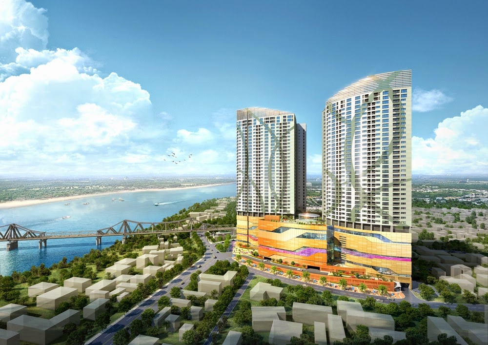 Cho thuê CC Mipec Riverside, 14 triệu, 80m2, 2PN, 2WC, Long Biên, Hà Nội siêu hot