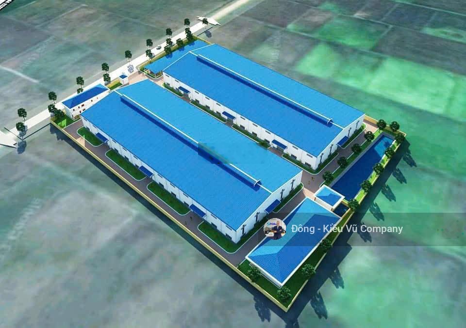 Cho thuê nhà máy/ kho xưởng - 3.500m² & 3.600m² (Tổng 7.100m²) - Khoái Châu, Hưng Yên
