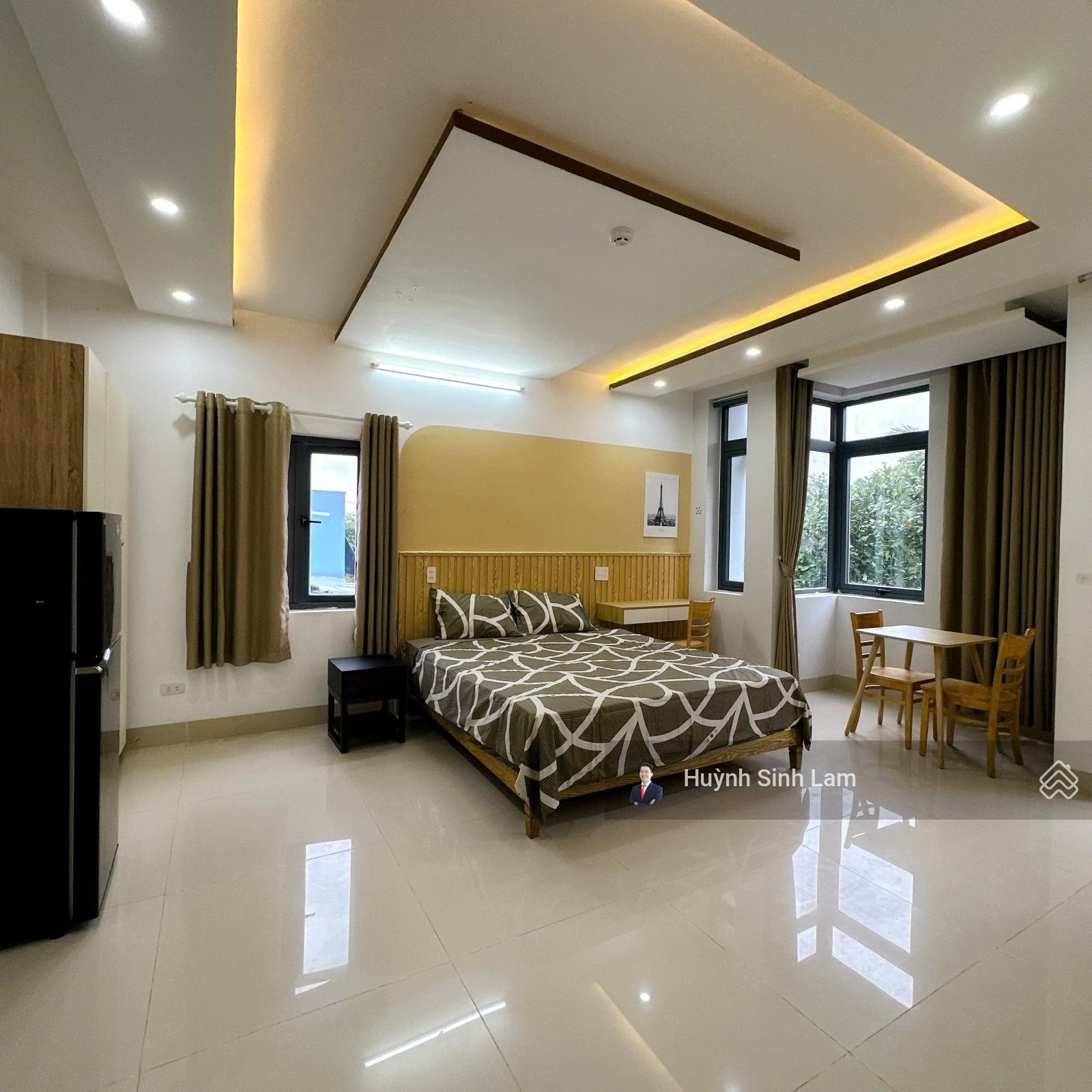 Giảm 2 tỷ! toà căn hộ biển - 5 tầng - lê văn thứ - 120m2 ngang 6m - thang máy - d.tiền 70 tr/th