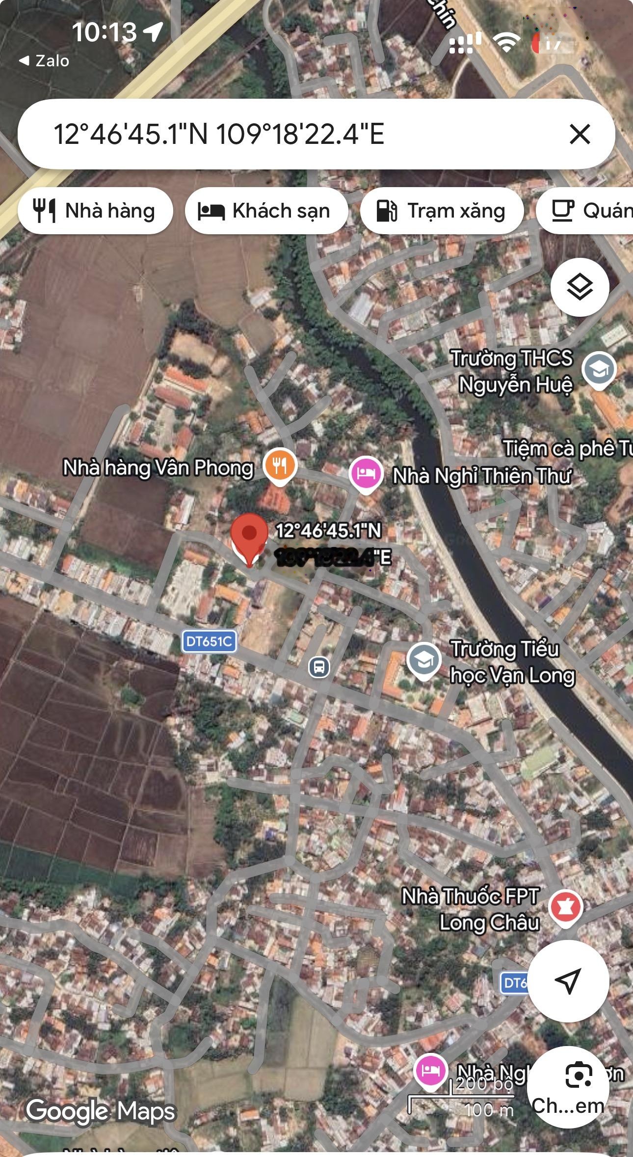 Bán đất sau uỷ ban xã tu bông giá 14,5 triệu/m thôn long hòa khánh hòa