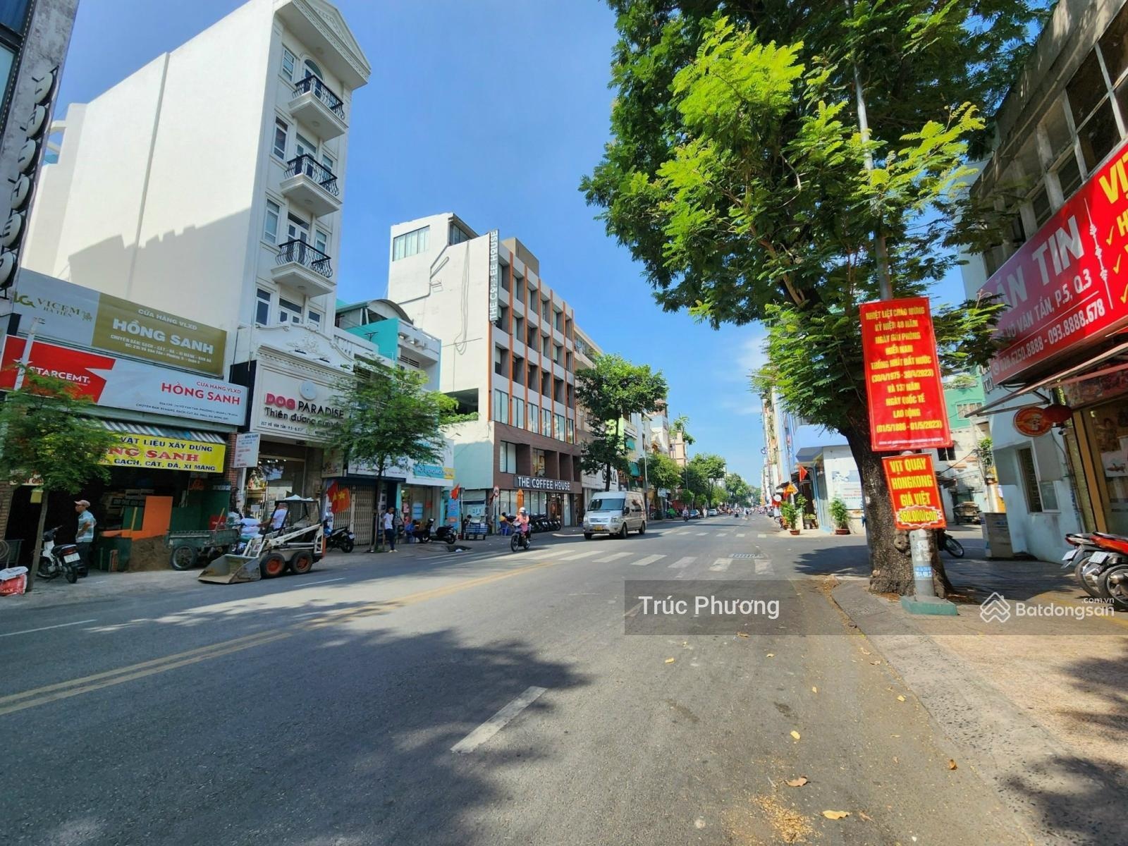 Mặt tiền thương hiệu Võ Văn Tần, Quận 3, 162m2 (9x18m) 4 Tầng - HĐT: 7000$, giá 80 tỷ