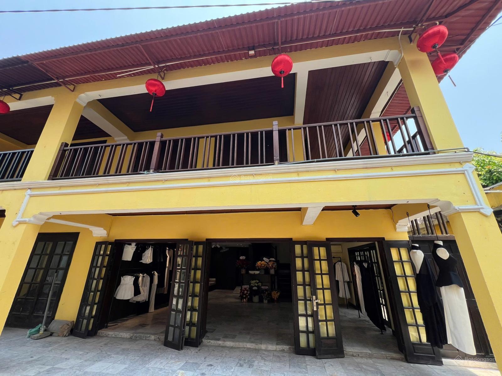 Cho thuê mặt bằng lầu 1 ngay trung tâm phố cổ hội an 138/2 trần phú, p hội an, đà nẵng