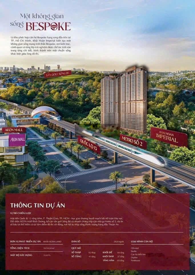 Khải Hoàn Imperial khu căn hộ cao cấp do Khải Hoàn Land phát triển