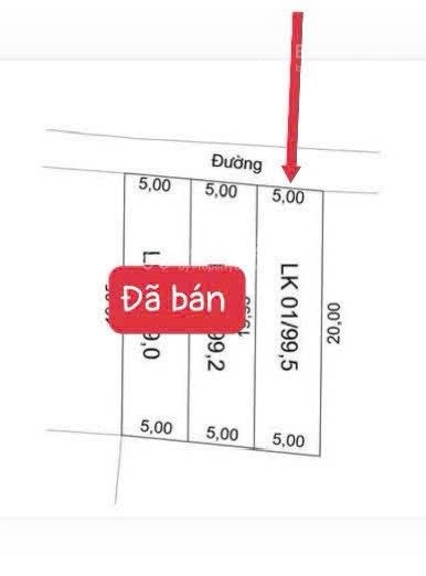 Rẻ nhất khu công nghiệp Ân Thi Diện tích 99.5m full thổ cư Tại Hồ Tùng Mậu- Ân Thi- Hưng Yên