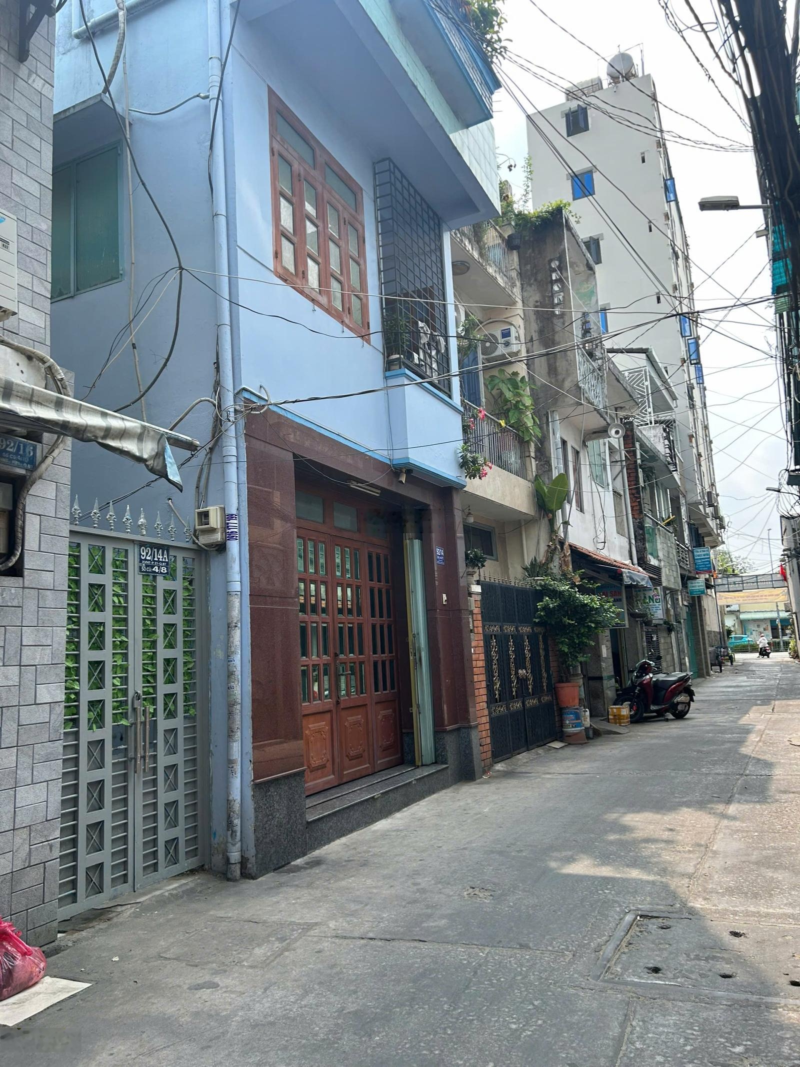Bán nhà hẻm xe hơi xô viết nghệ tĩnh-p19-bình thạnh 60m2-8,1 tỷ