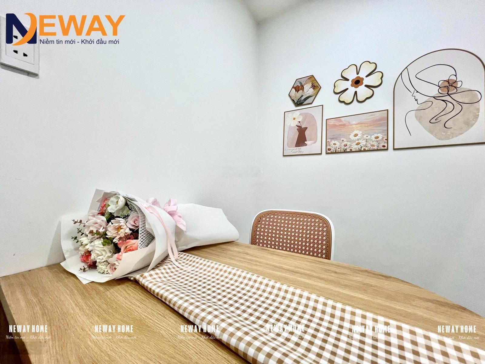 Phòng trọ decor tone trắng xịn, full nội thất, gác cao đứng được gần Aeon Mall Tân Phú 3 phút