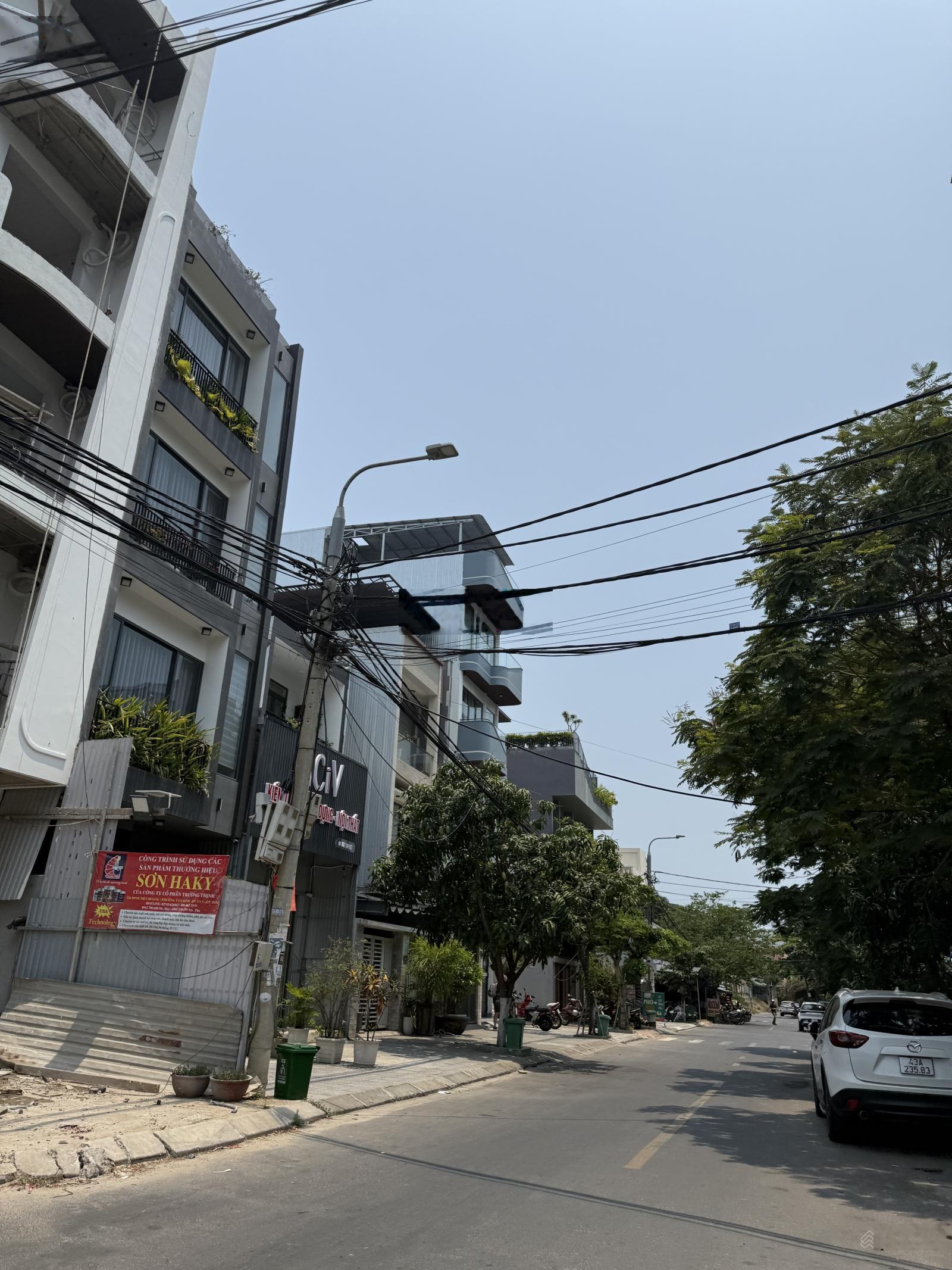 Bán mt 7m5 HOÀI THANH - Mỹ An xây cao tầng ngay khu bắn pháo hoa giá rẻ