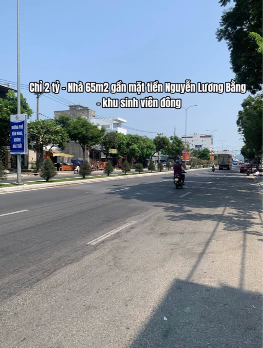 Chỉ 2 tỷ, bán nhà gần Nguyễn Lương Bằng, khu sinh viên đông