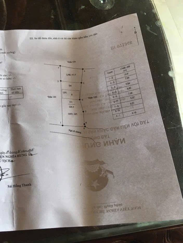 Bán nhà 226m2 huyện Nghĩa Hưng tỉnh Nam Định