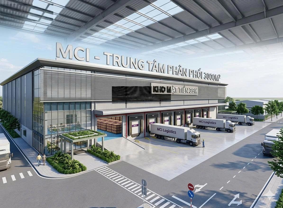 Bán kho xưởng 3000m2 mặt tiền Quốc lộ 1A, có sẵn kho kiên cố ngang 35m