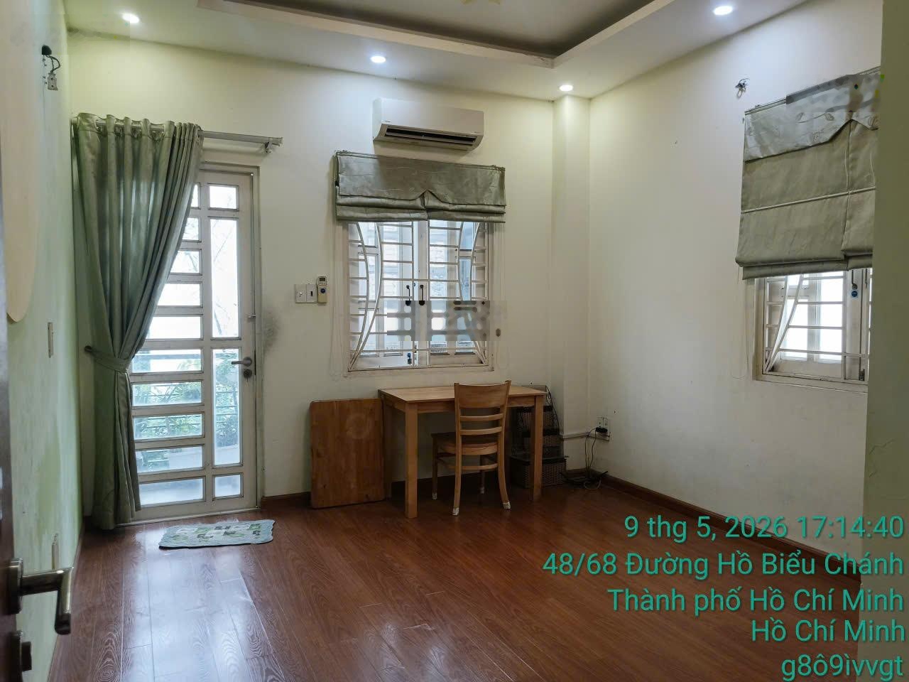 Cho thuê phòng 4,8 triệu/tháng, 25m2, bếp, ban công, tại hẻm 48 Hồ Biểu Chánh, P11, Q. Phú Nhuận