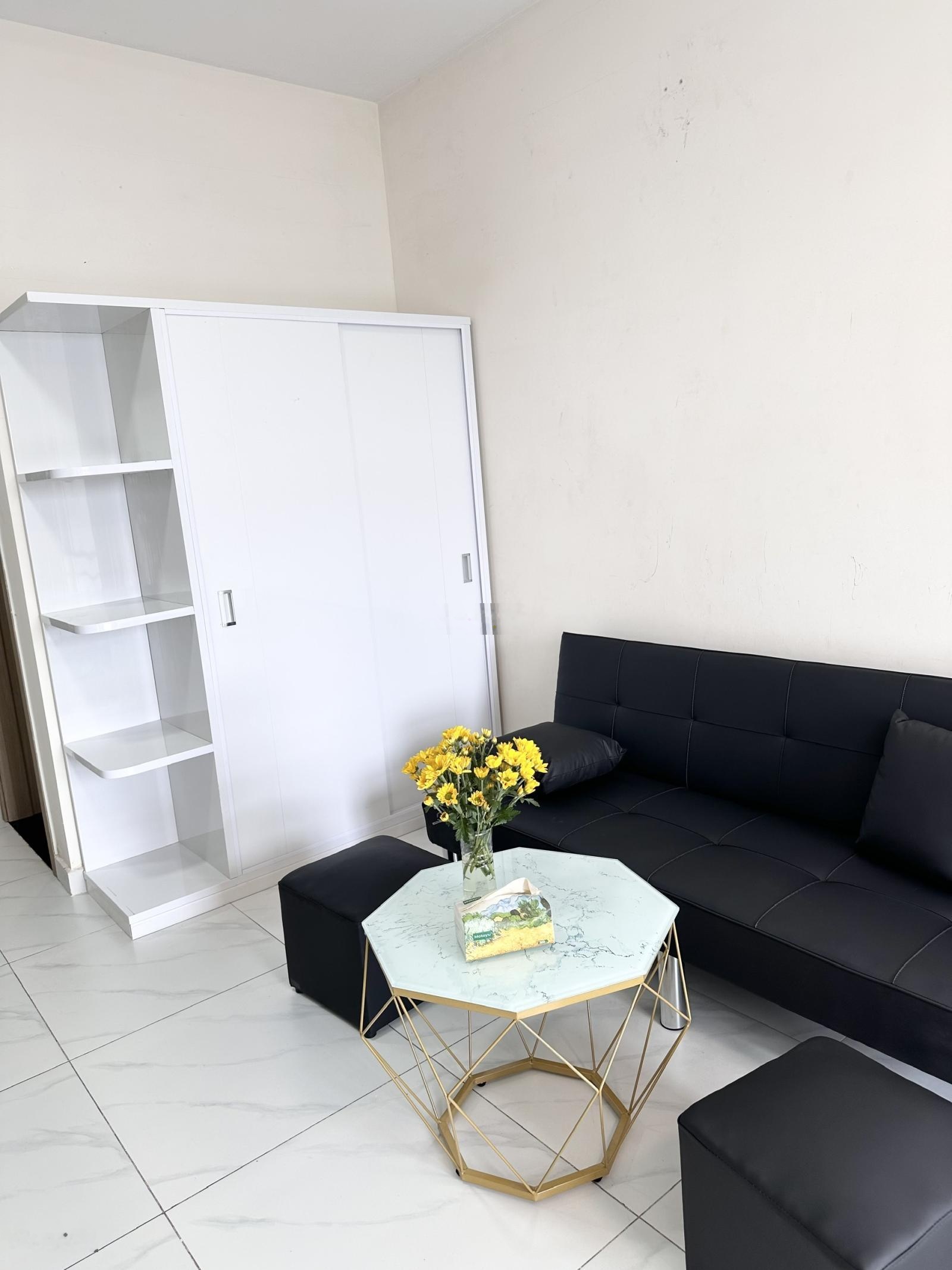 Cho thuê CHCC Happy One Phú Hòa 26 Đại Lộ Bình Dương dt 38m2 Full nội thất gía 5tr5 LH 0903163786