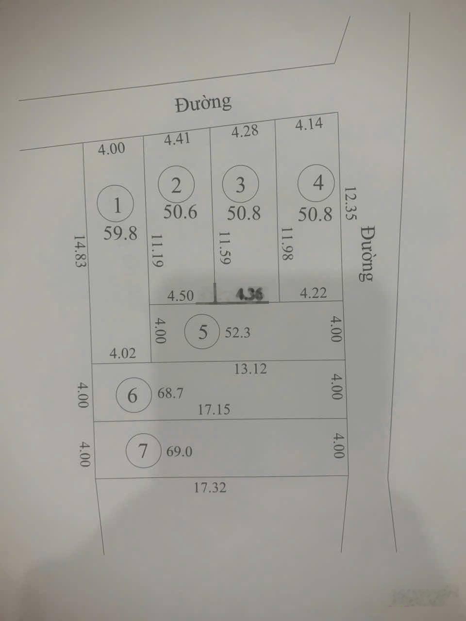 Bán đất tại Đại Từ, 1,3 tỷ, 66 m2, mặt tiền 4,5m, giá siêu hời