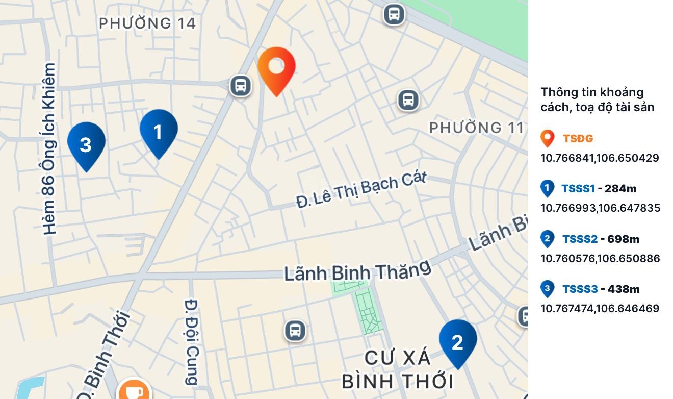 Ngân hàng bán trực tiếp NR tại Phường 11, Quận 11, tp Hồ Chí Minh-02263324