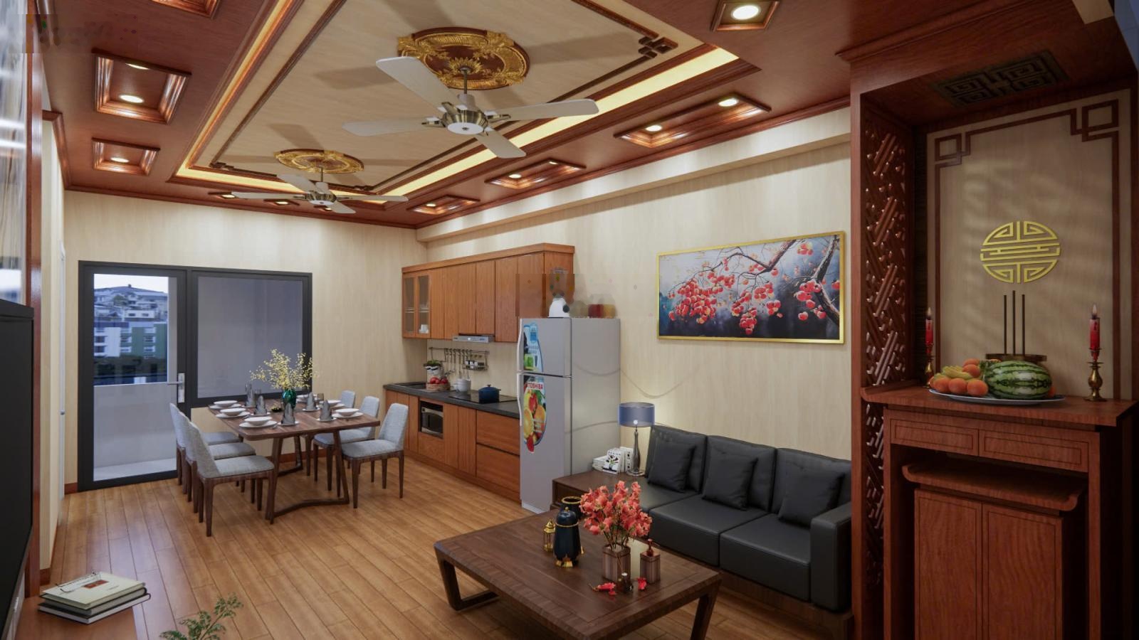 Chung cư n06 b1 cầu giấy 66,1m2 2pn 2vs view đẹp giá 104.5tr/m2
