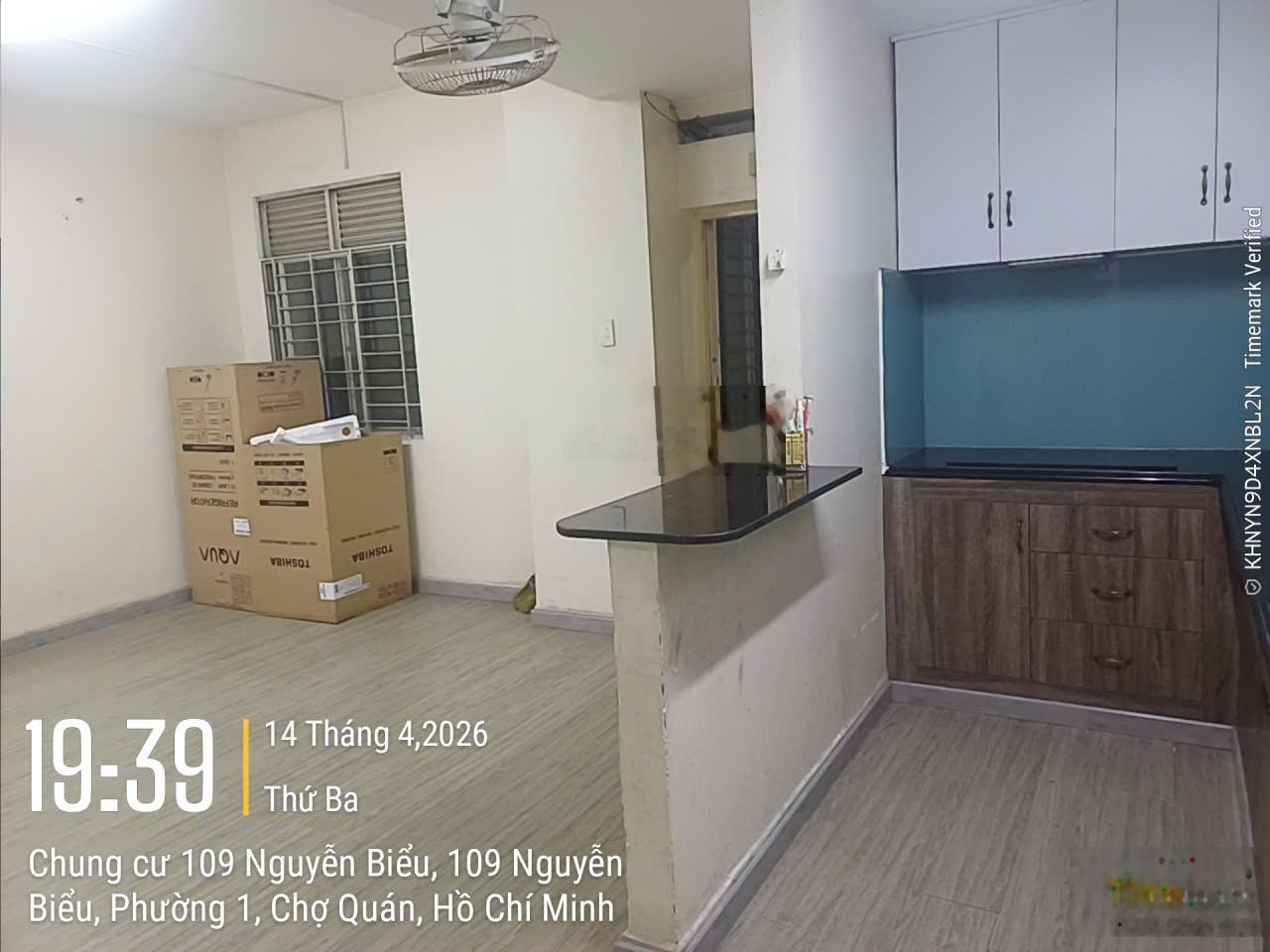Bán căn góc CC 109 Nguyễn Biểu, 60m2, 2PN giá 3,4 tỷ