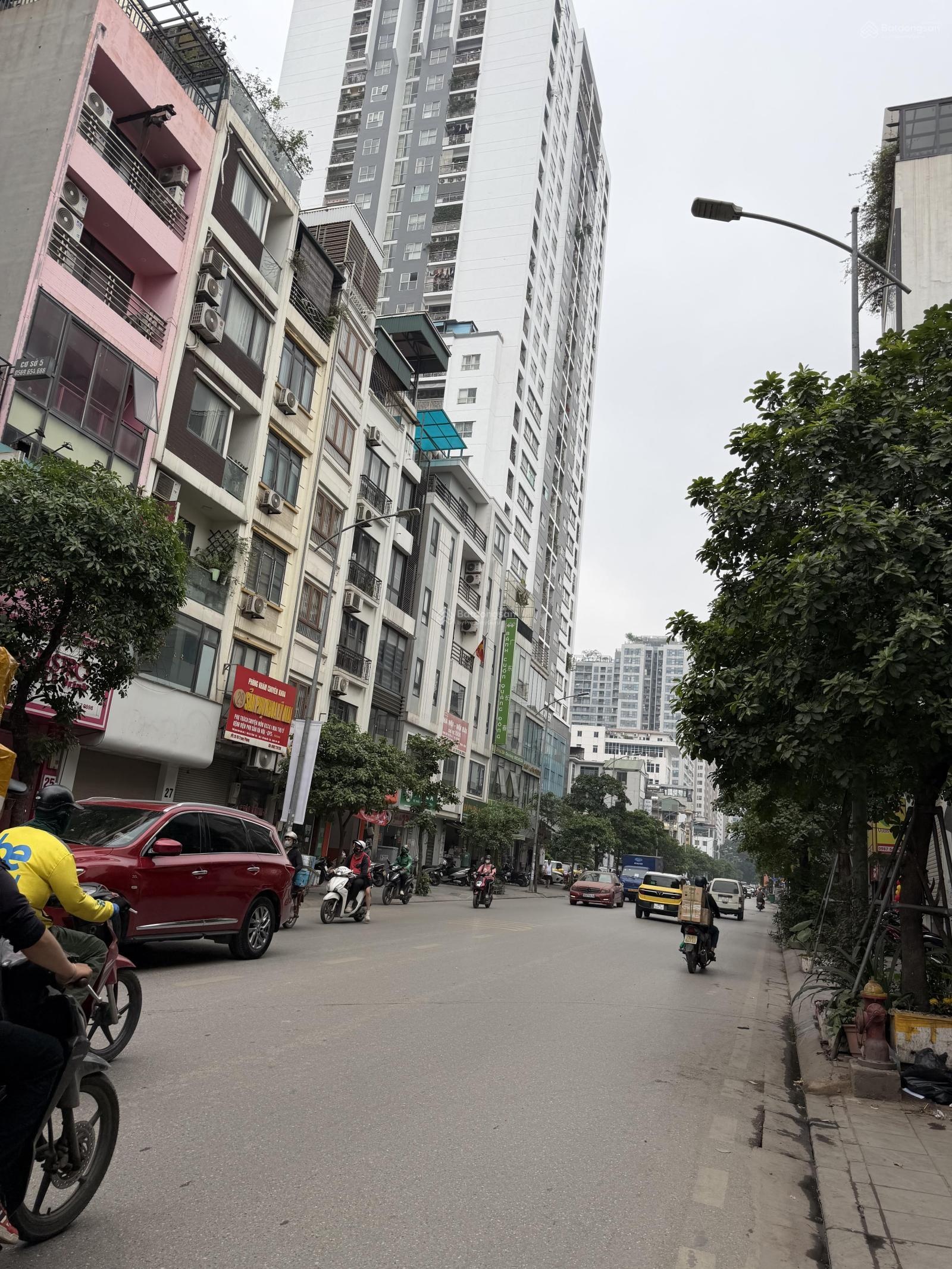 Tòa văn phòng mặt phố kinh doanh Vũ Trọng Phụng - Thanh Xuân 86m*8t thông sàn, doanh thu 450tr/th