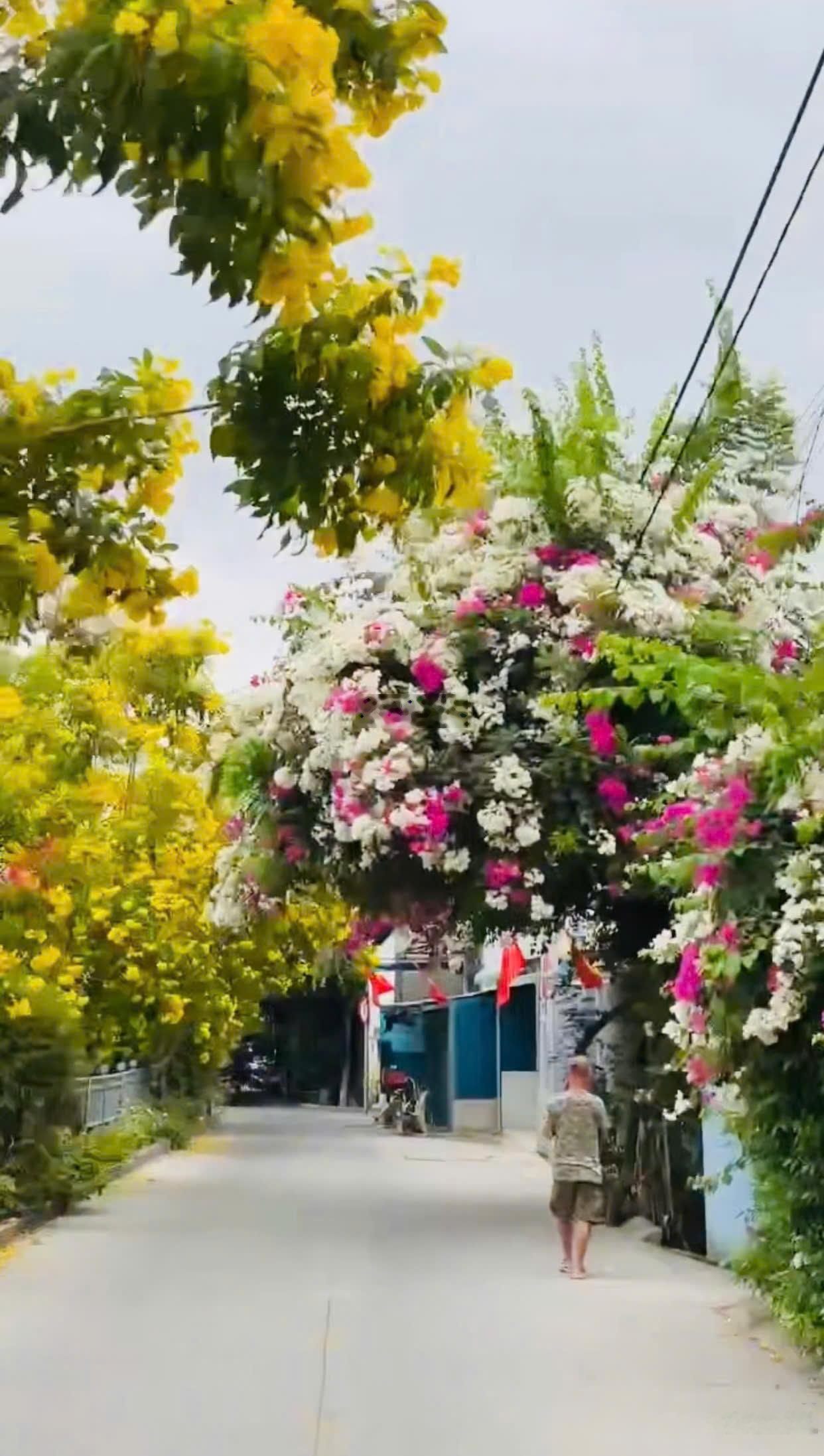 Lô góc 2 mặt tiền đường view kênh Hoa Vàng cực đẹp và mát mẻ liền kề sông Sài Gòn. Giá 4 tỷ 3