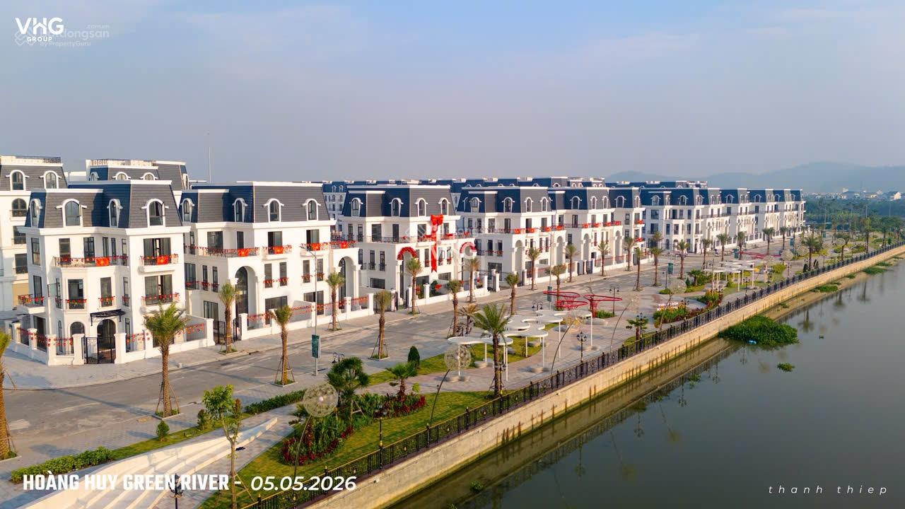 Liền kề/Shophouse Hoàng Huy Green River Giá tốt nhất khu vực, Sổ hồng lâu dài LH 0866638679
